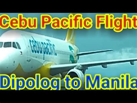 ₱2,143+ Cebu Pacific Flights from Manila to Dipolog .